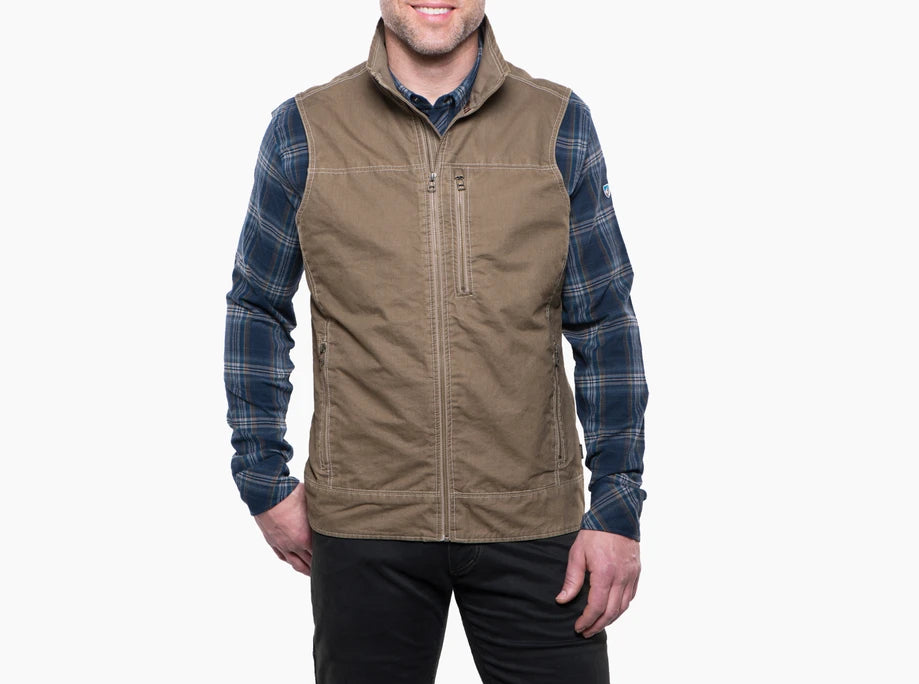 Burr Vest- Khaki