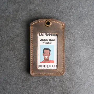 Leather Badge Holder