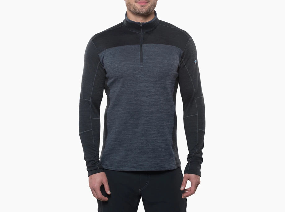 Ryzer 1/4 Zip-Black/Koal