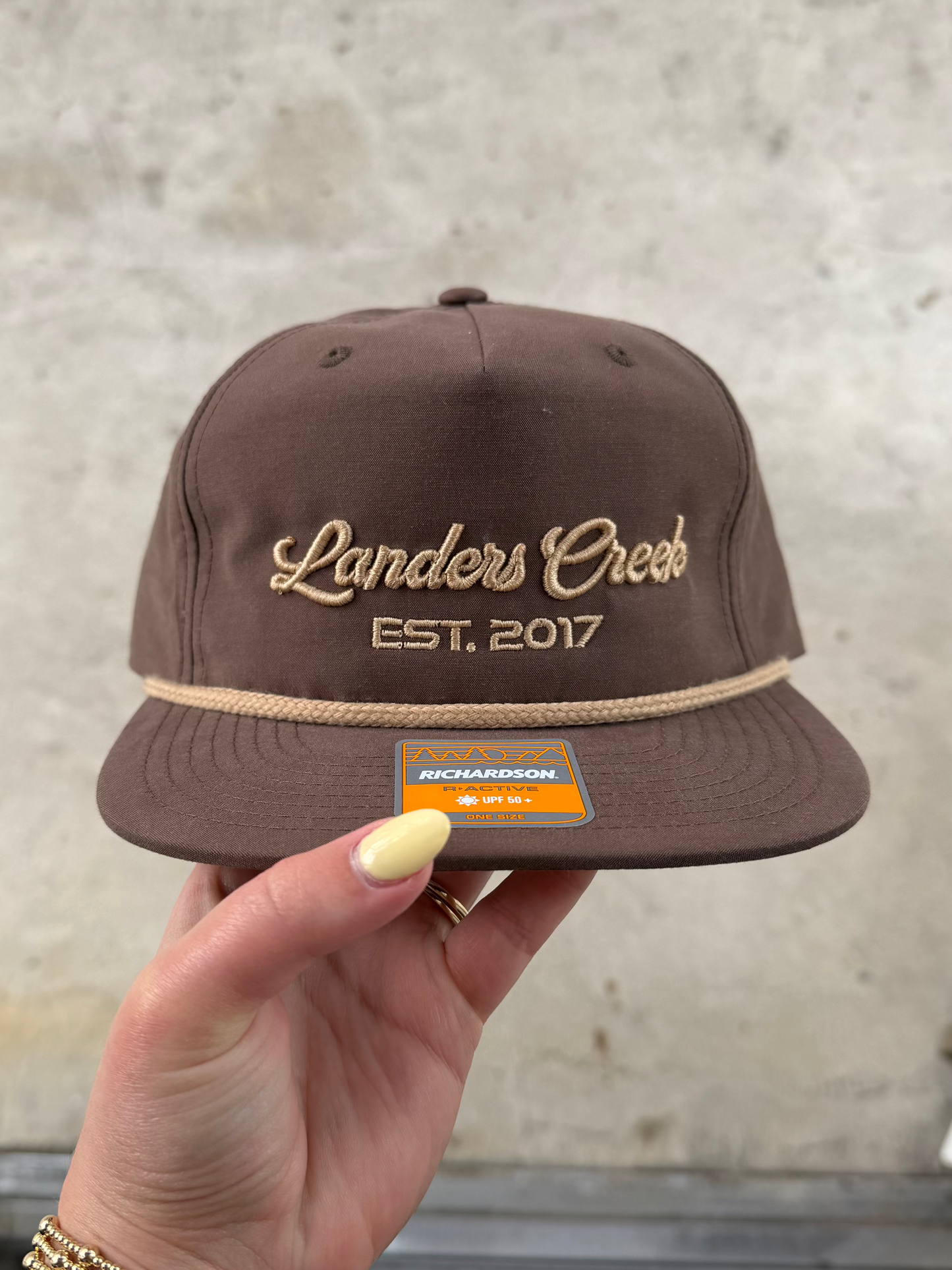 Brown Rope Hat