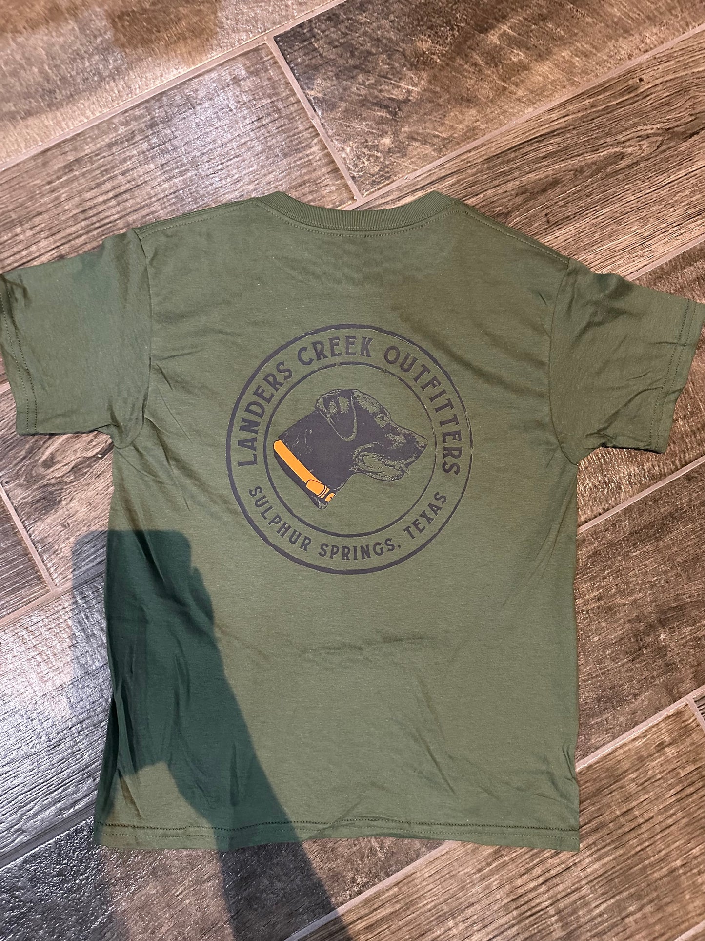 Youth LCO Scout Logo Tee- Olive