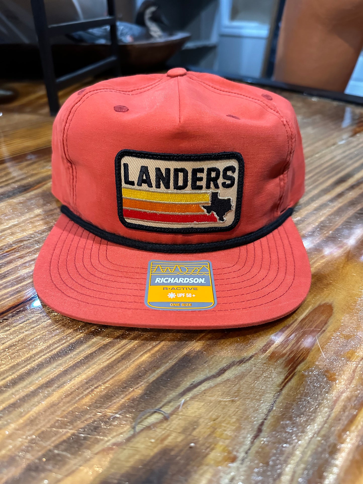 Orange Rope Astros Patch Hat