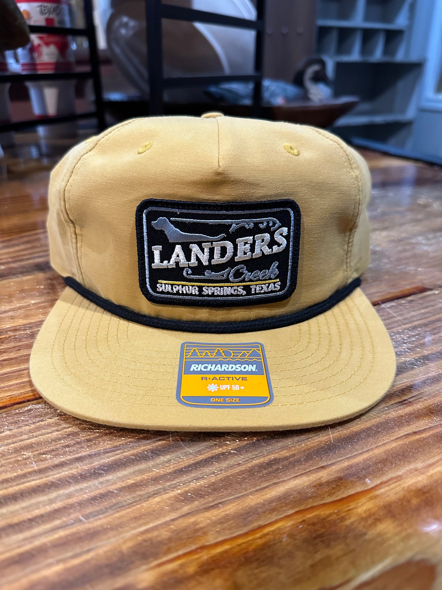 Mustard Rope Dog Patch Hat