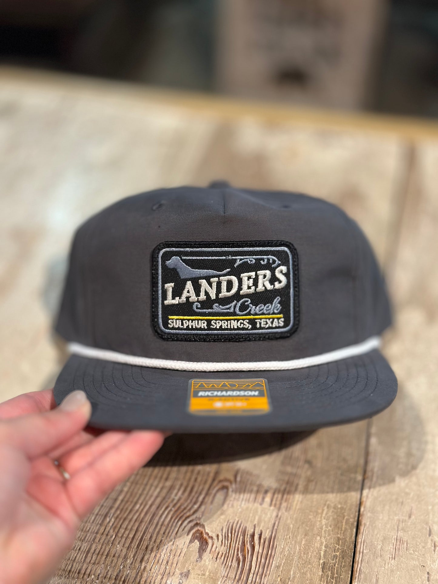 Scout Patch Hat- Grey