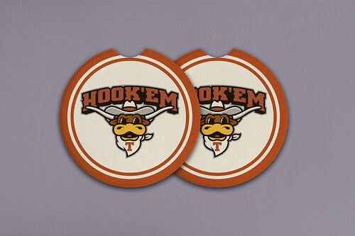 UT Mascot Car Coasters