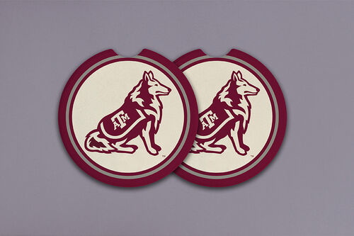 TAMU Mascot Car Coasters