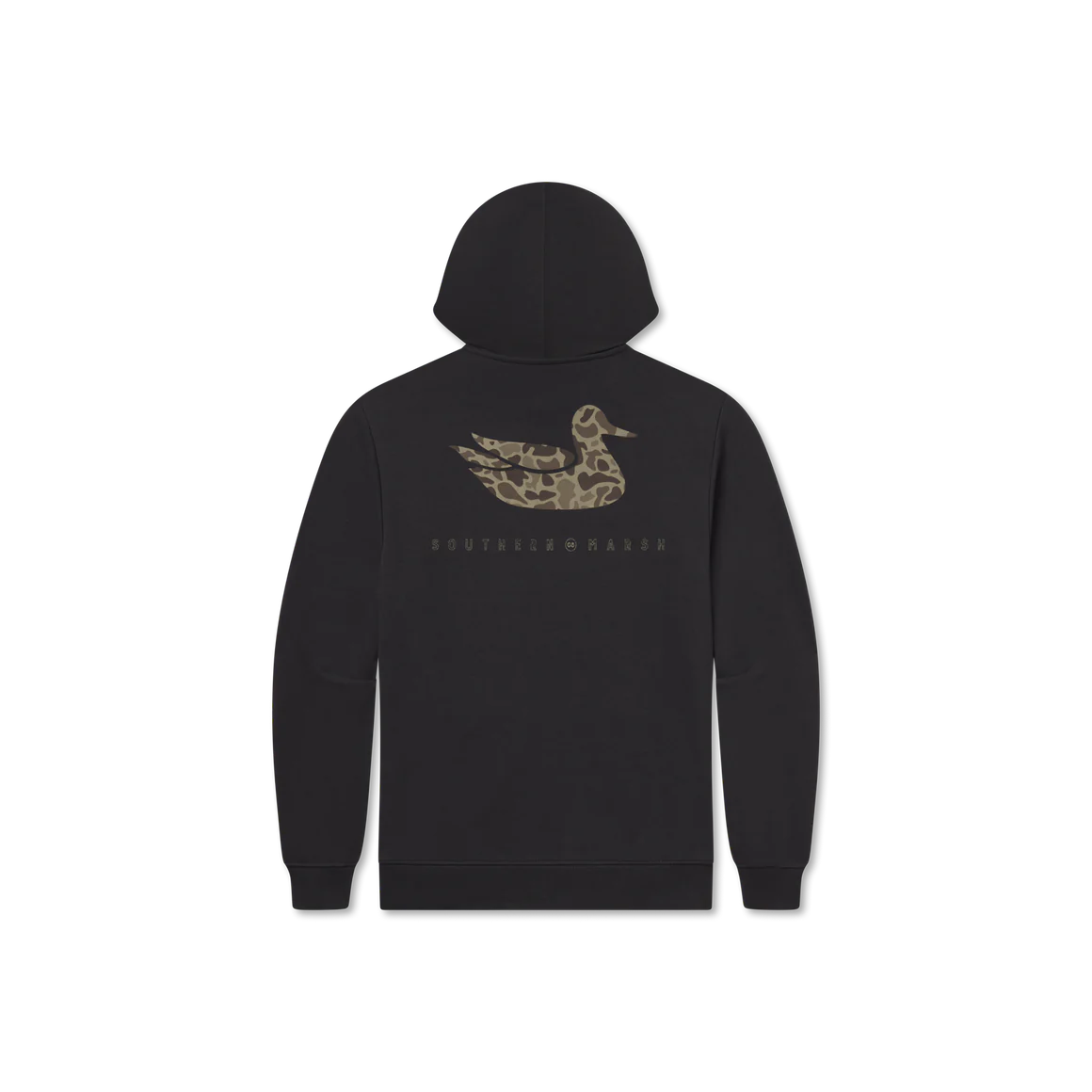 Surfside Duck Hoodie- Charcoal