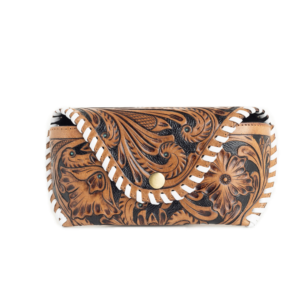 Tooled Sunglasses Case