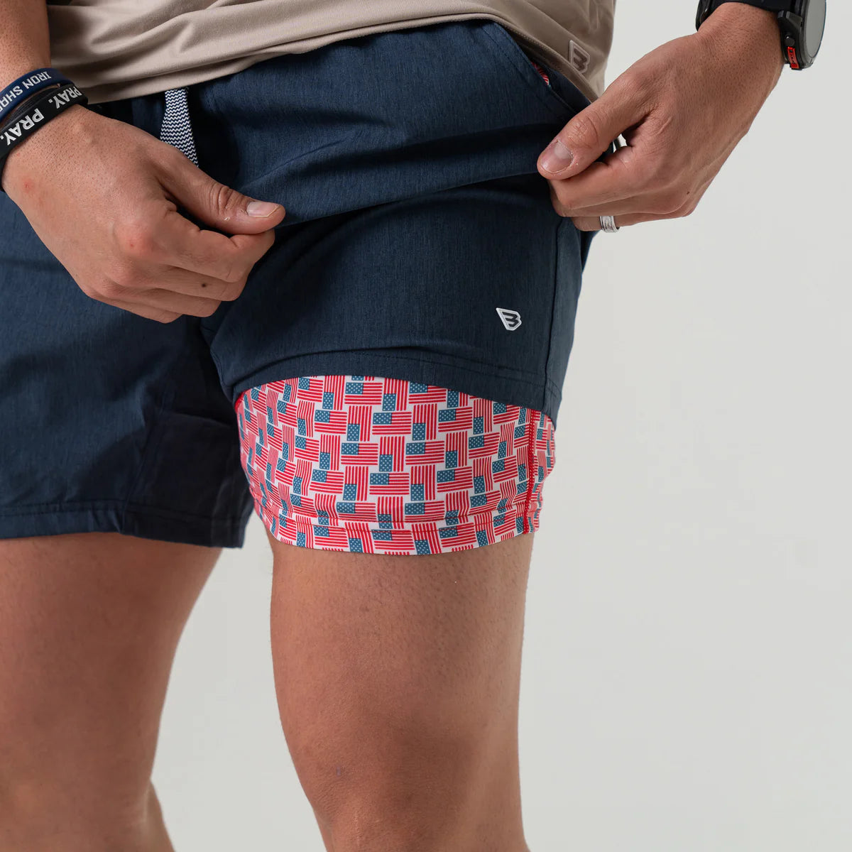 Athletic Short- Navy