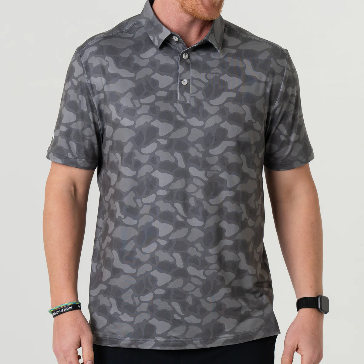 Stone Camo Polo