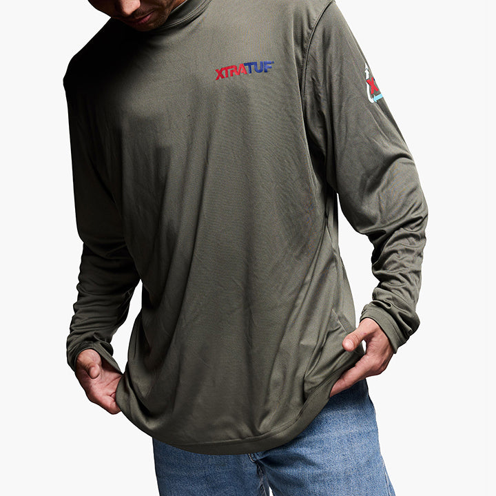 Grey SPF Long Sleeve