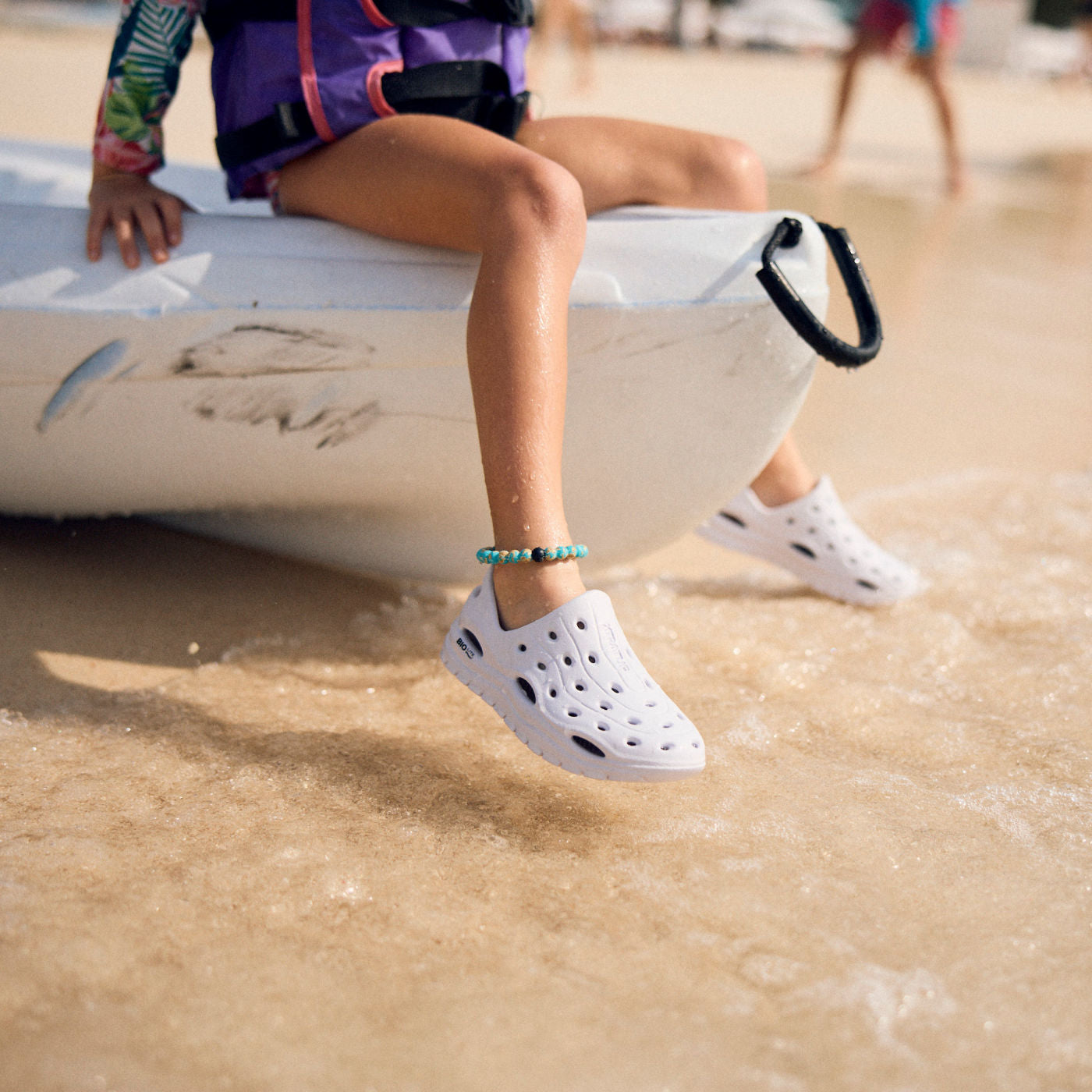 Riptide Sandal- White