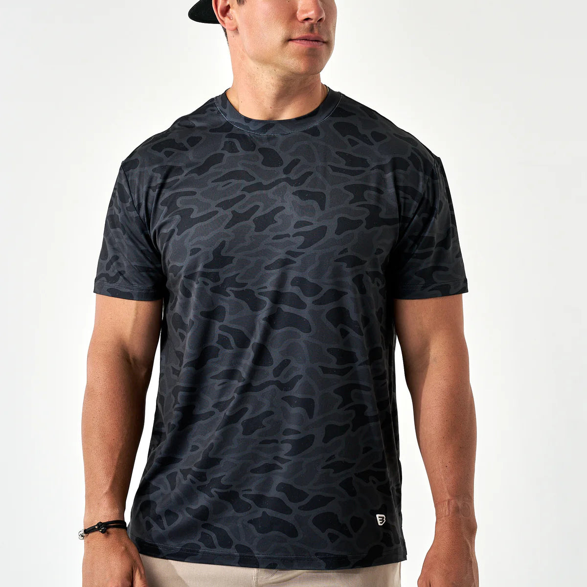 Go To Tee- Blk Camo
