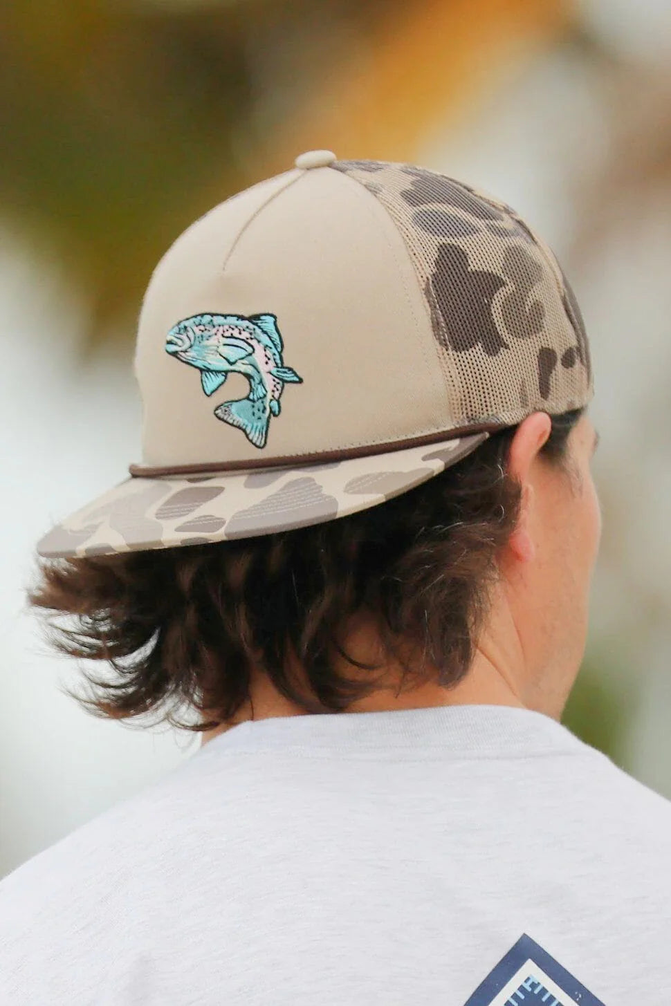 Camo Fish Hat