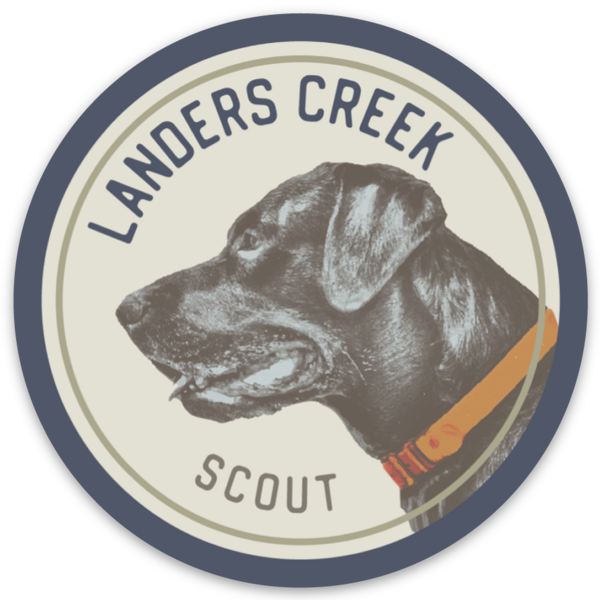 Faded Scout Sticker