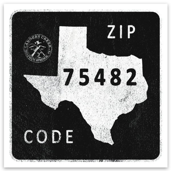 Zip Code Sticker