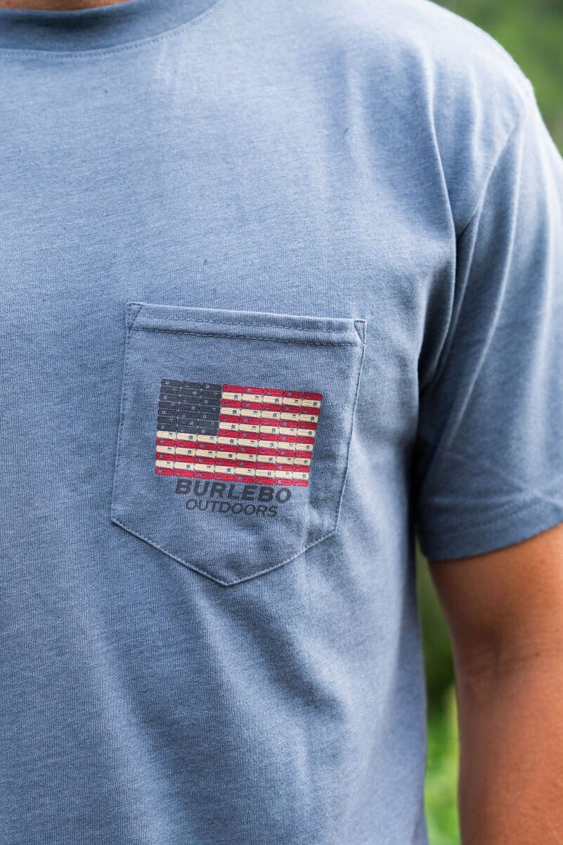 Shotgun Shell Flag Tee