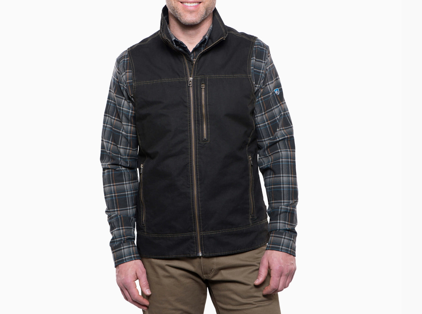 Burr Vest- Espresso
