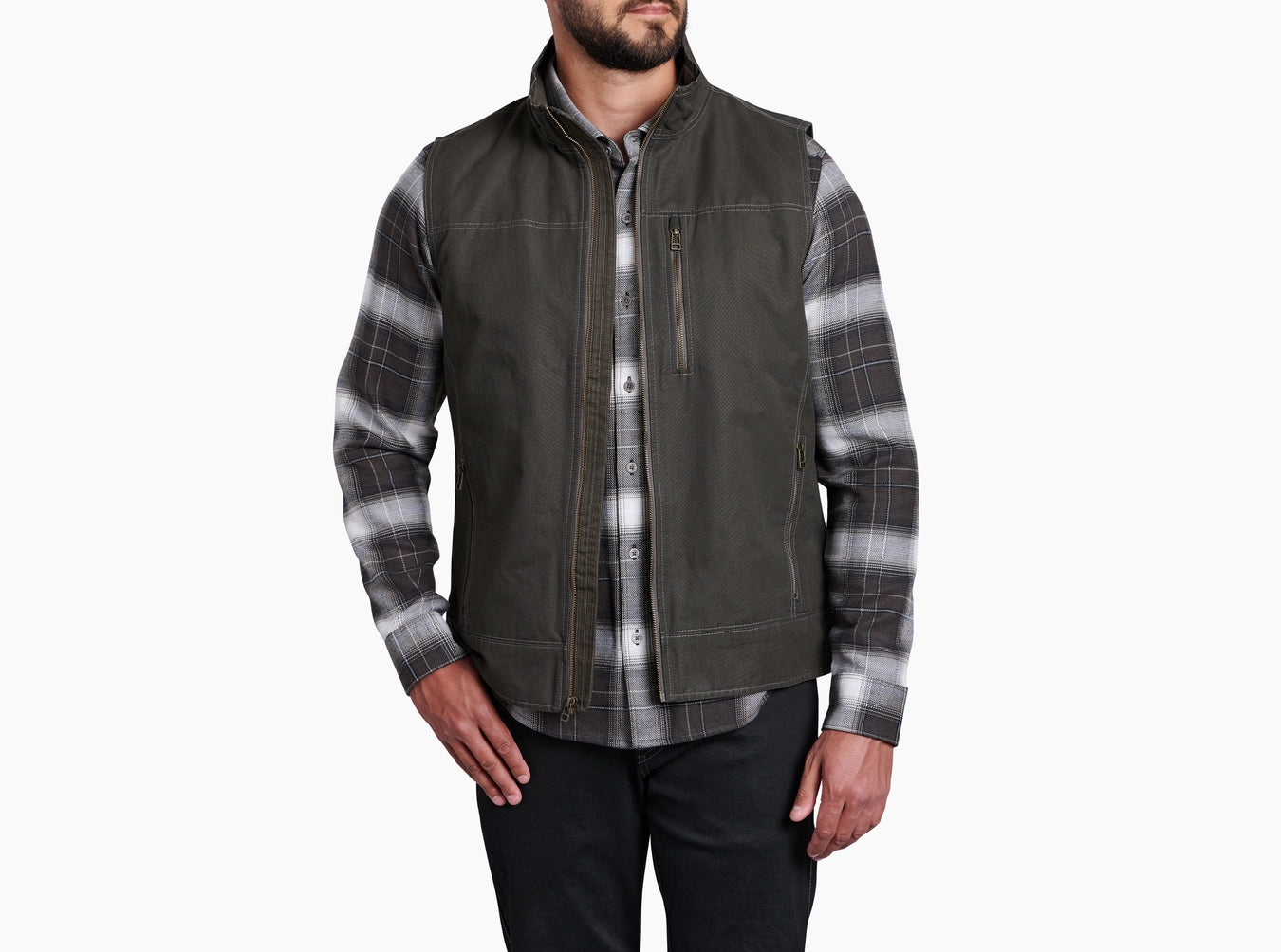 Burr Vest- GunMetal