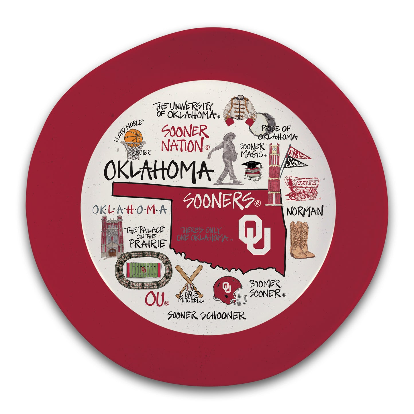 OU Serving Bowl