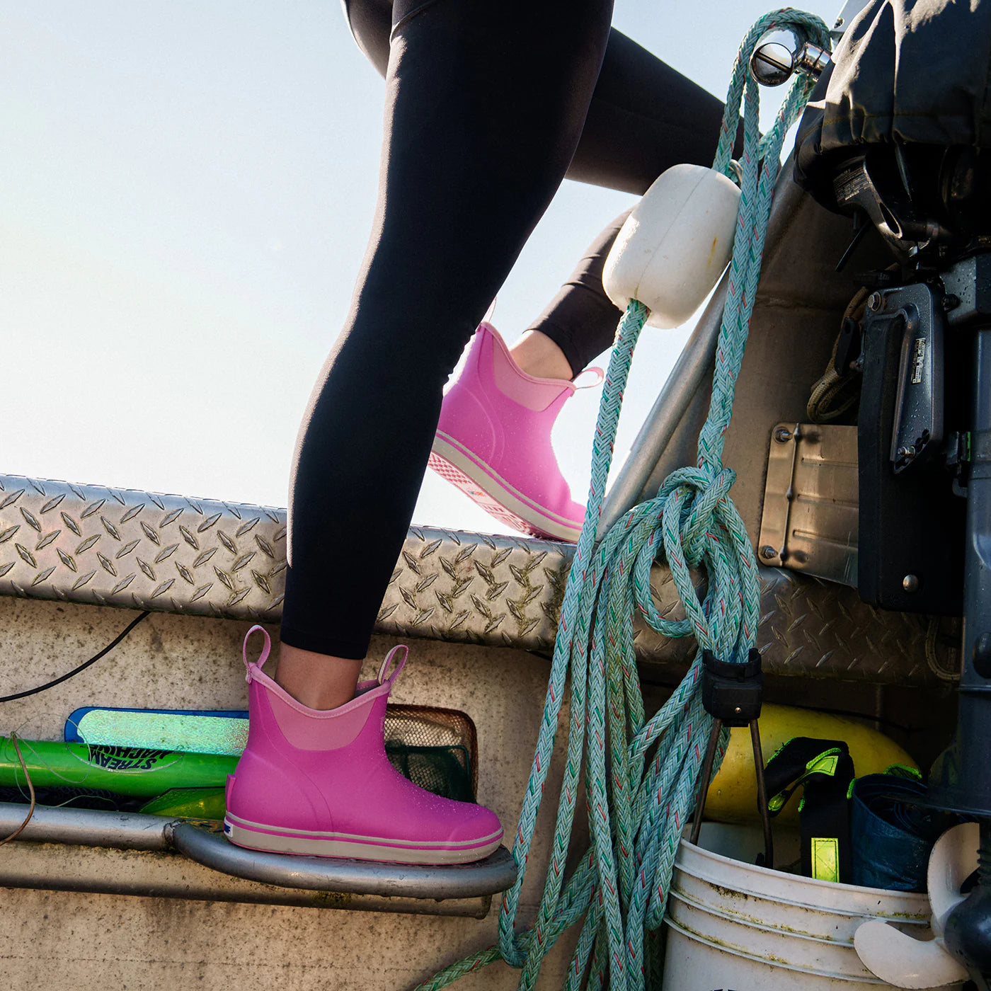 Hot Pink Deck Boot