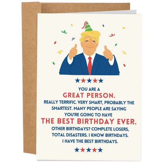 DJT Birthday Card