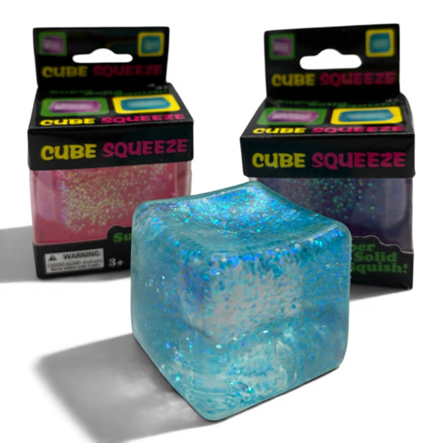 Glitter Cube Squishy