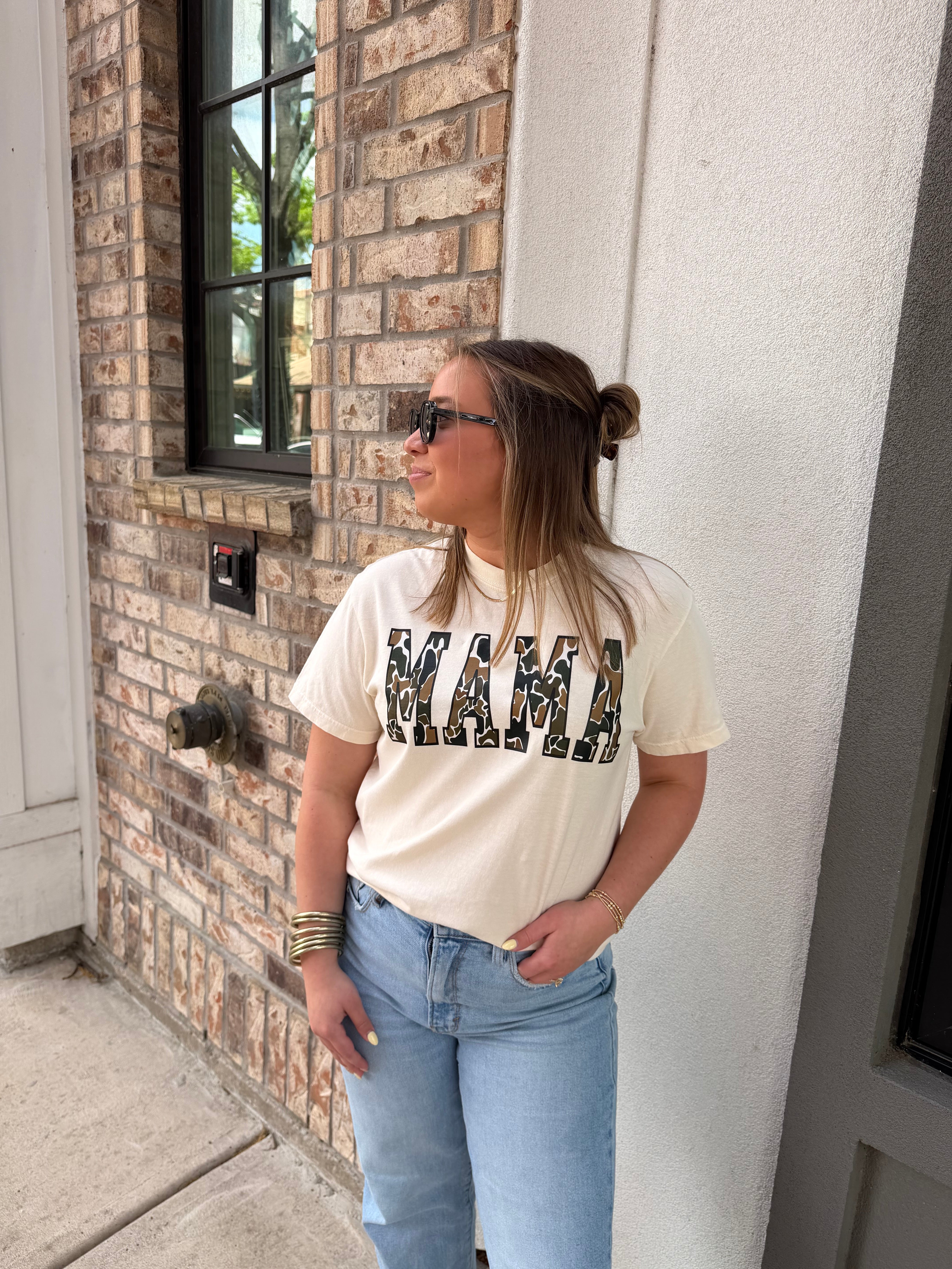 Camo MAMA Tee