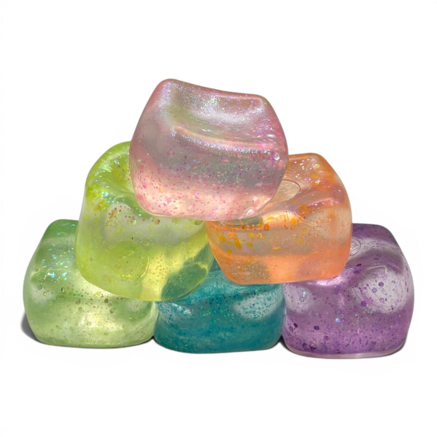Glitter Cube Squishy