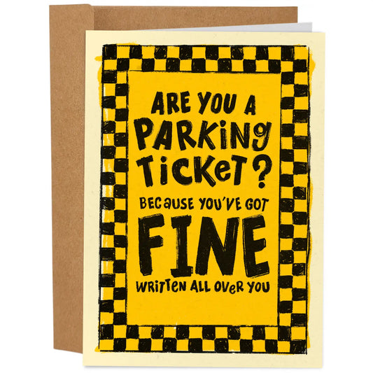 Parking Ticket Card