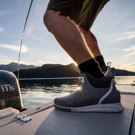 Grey Sport Deck Boot