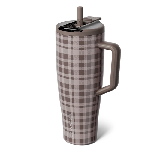 Pecan Plaid 40oz Era Flip