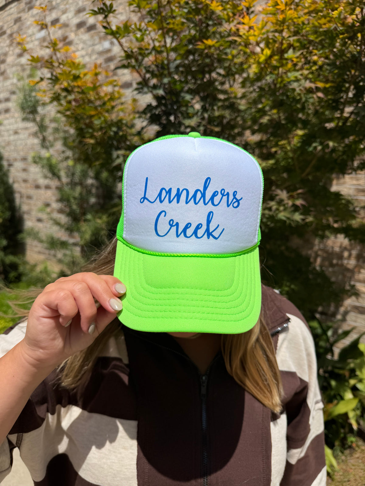 Lime Green Trucker