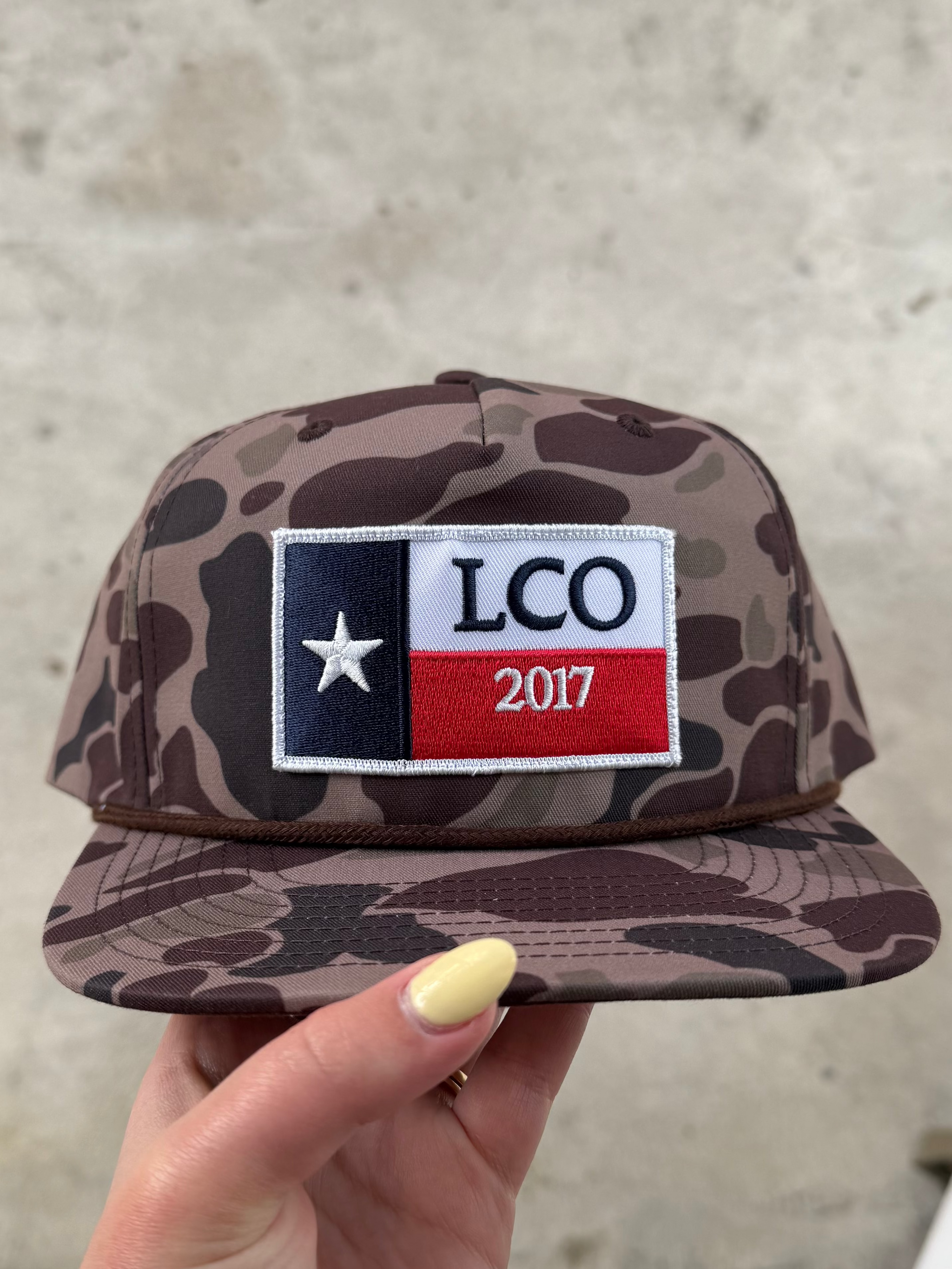 TX Camo Patch Hat
