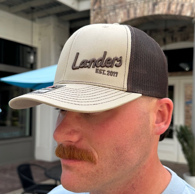 Tan & Brown Cap
