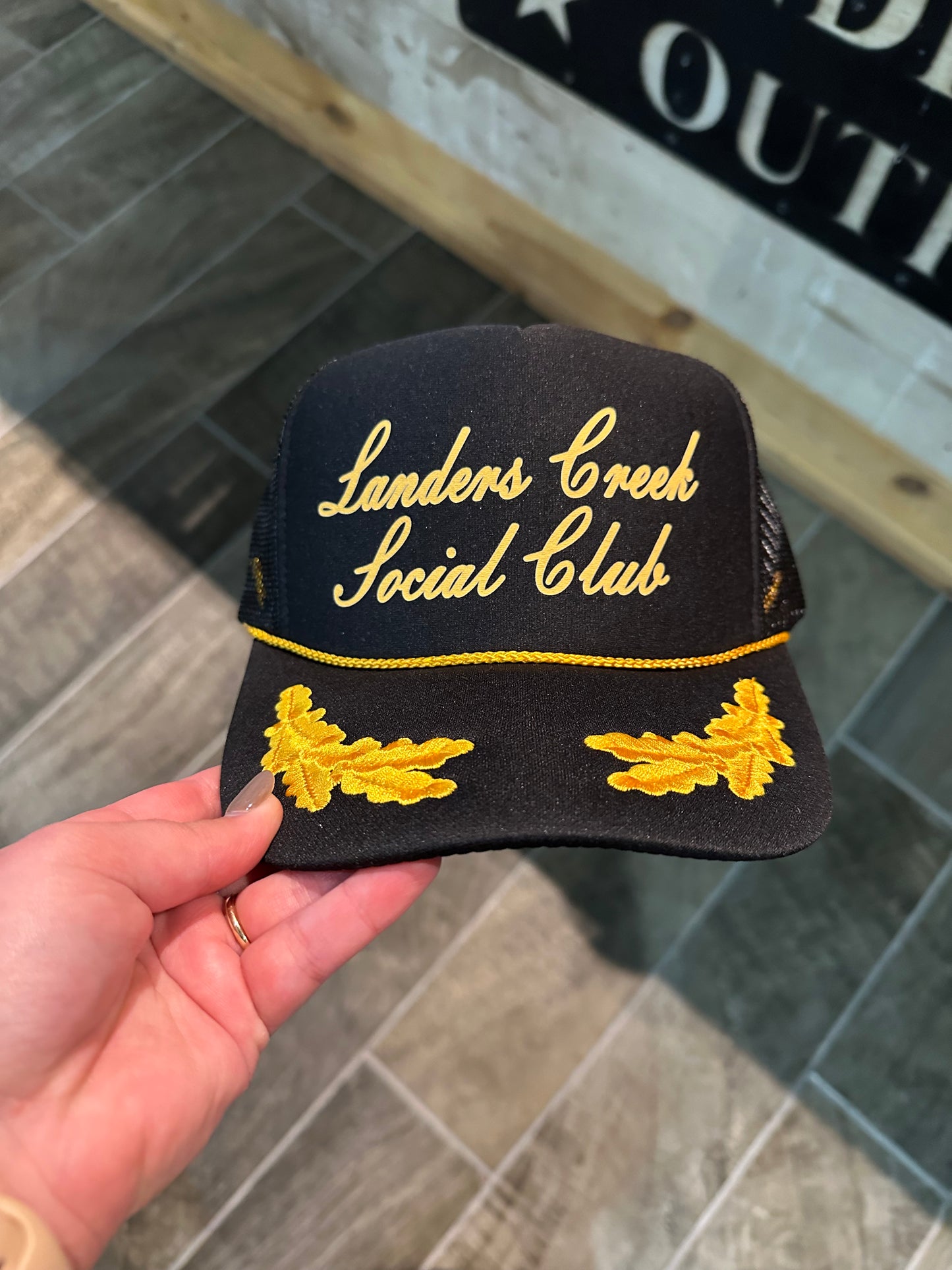 Landers Creek Social Club Trucker