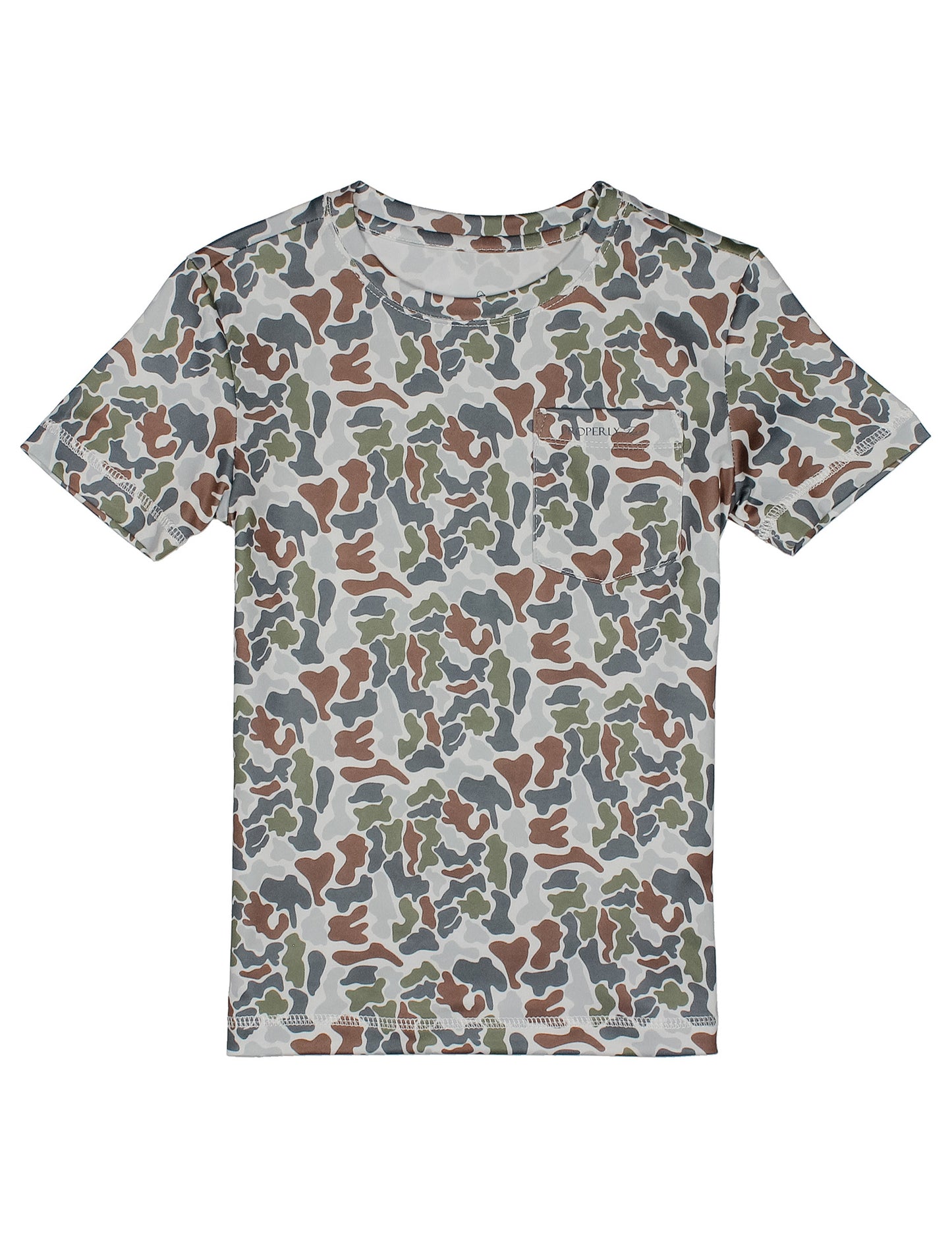 Boys Ravine Terra Camo Tee