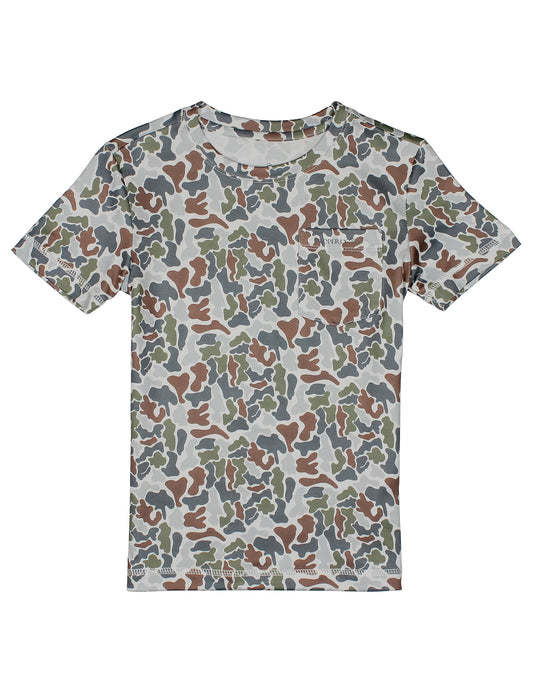 Boys Ravine Terra Camo Tee