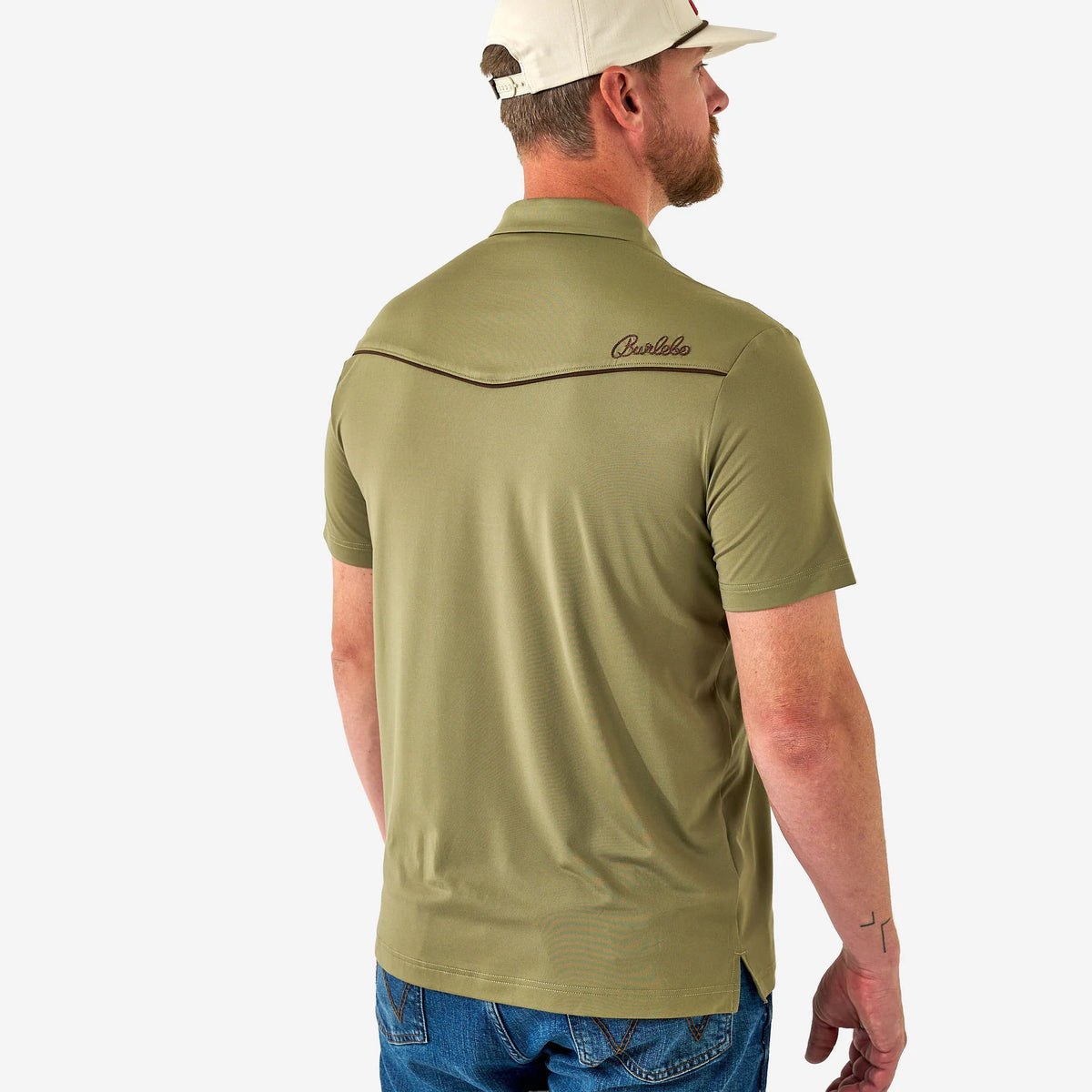 Whitetail Pearl Snap Polo