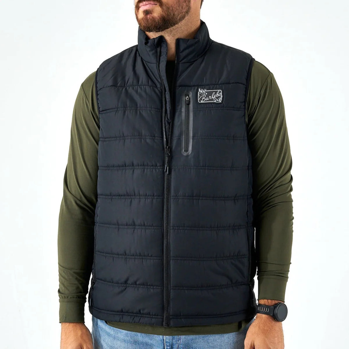 Puffer Vest- Black