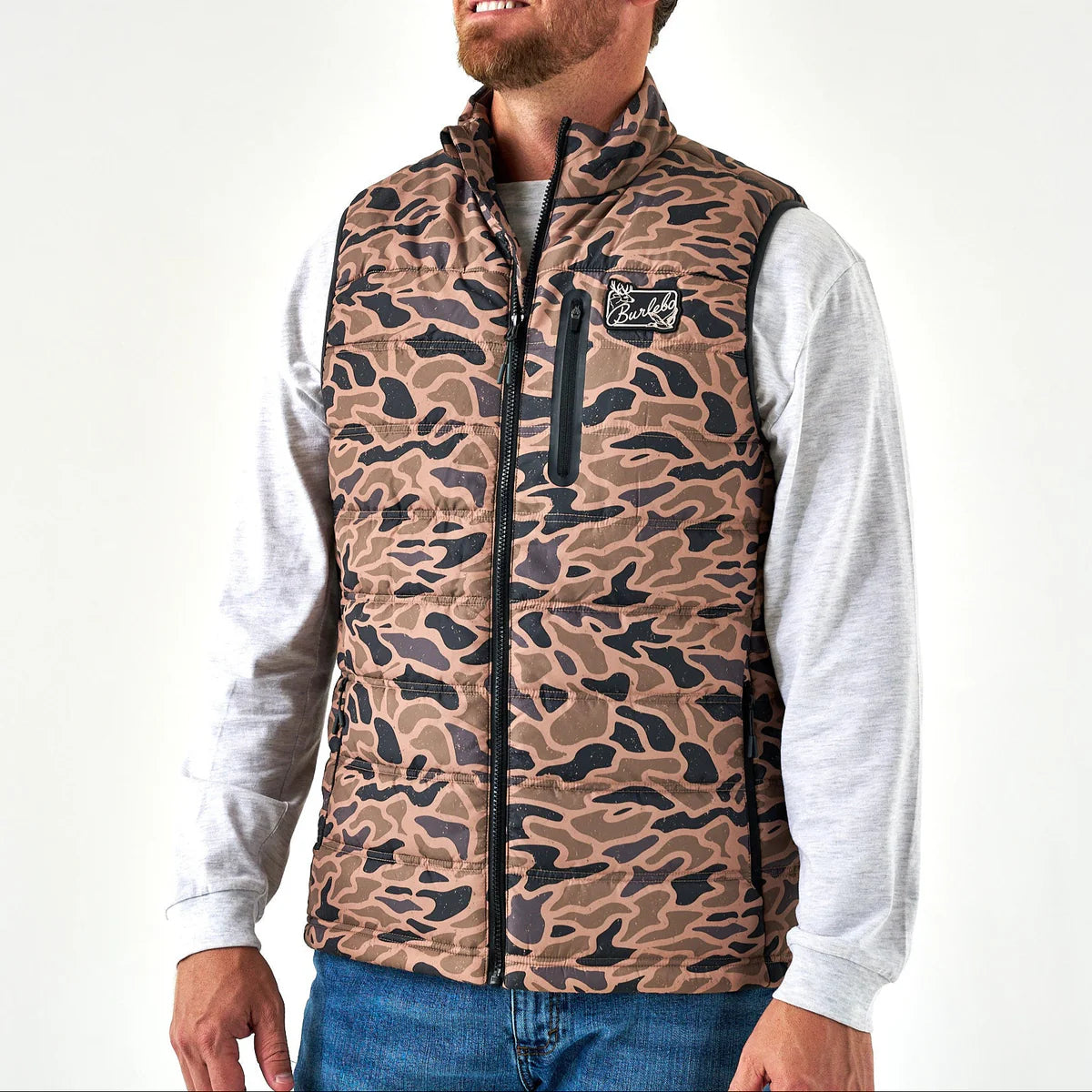Puffer Vest- Camo