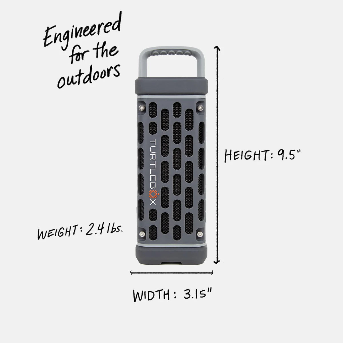 TurtleBox Ranger Grey