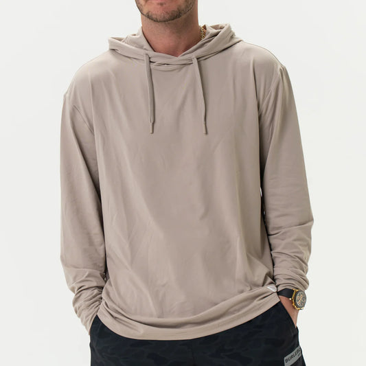 Khaki Performance Hoodie