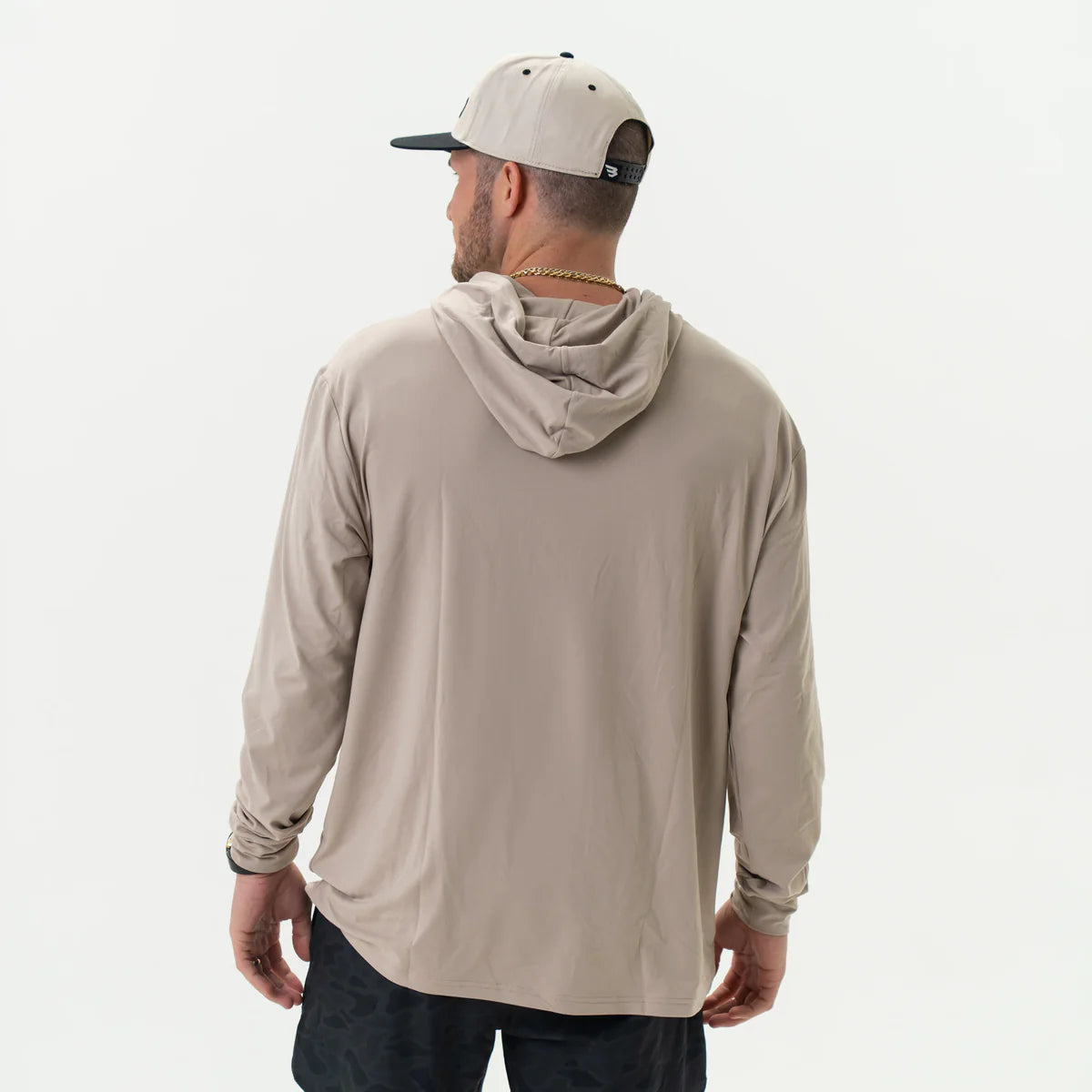 Khaki Performance Hoodie