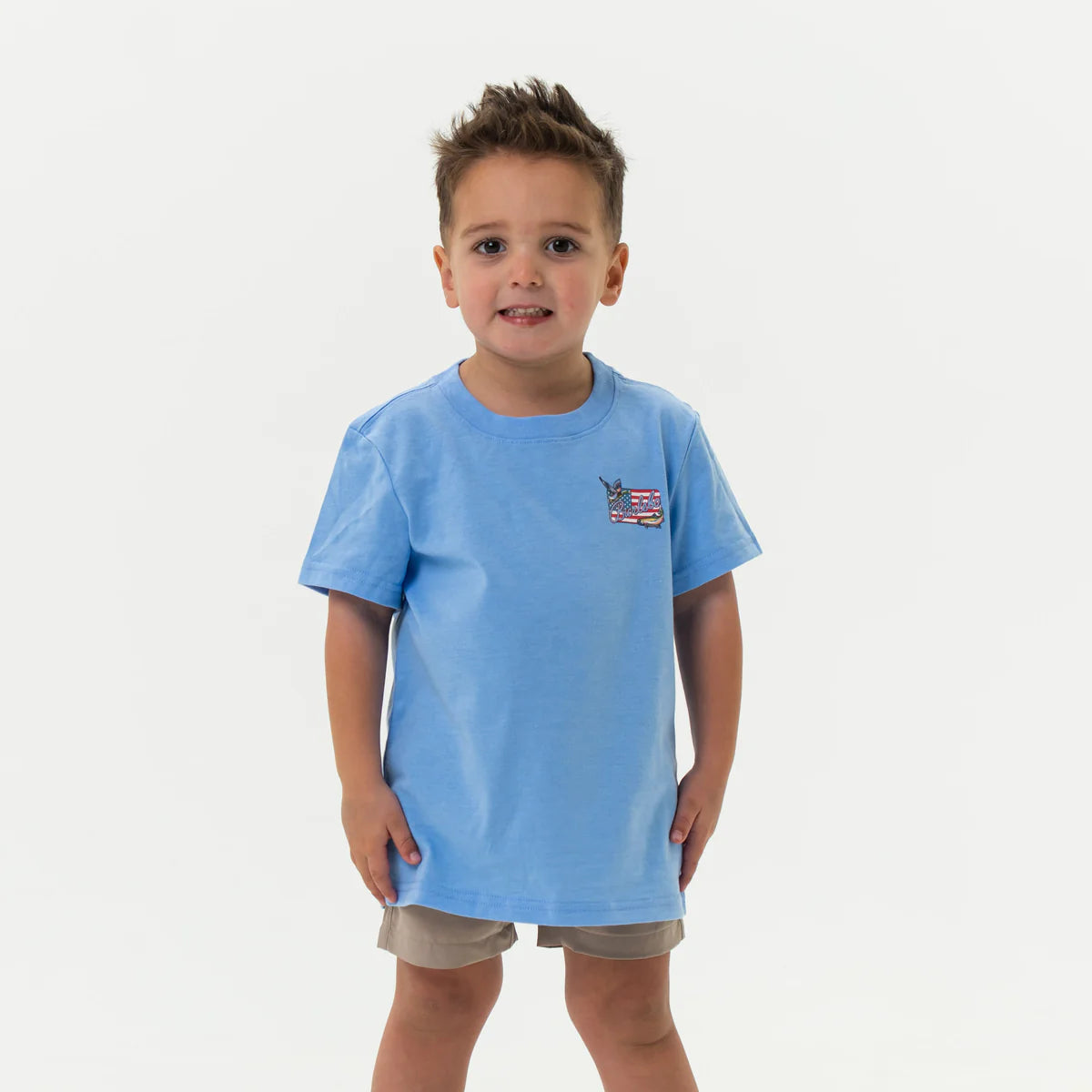Youth Flag Patch Tee