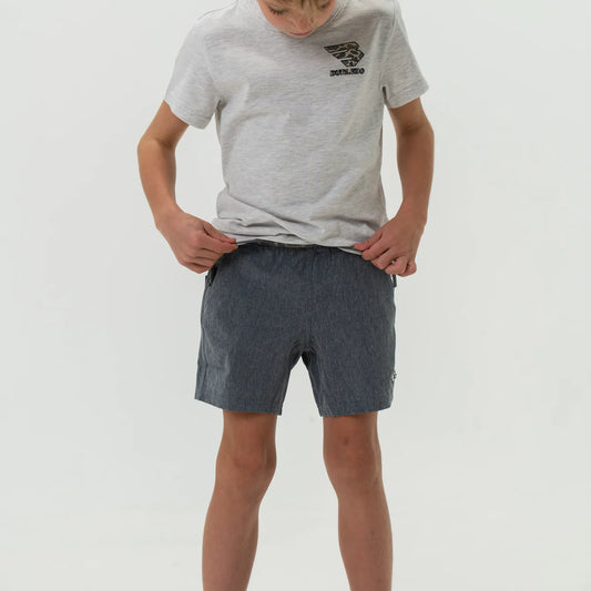 Youth Athletic Short- Grizzly
