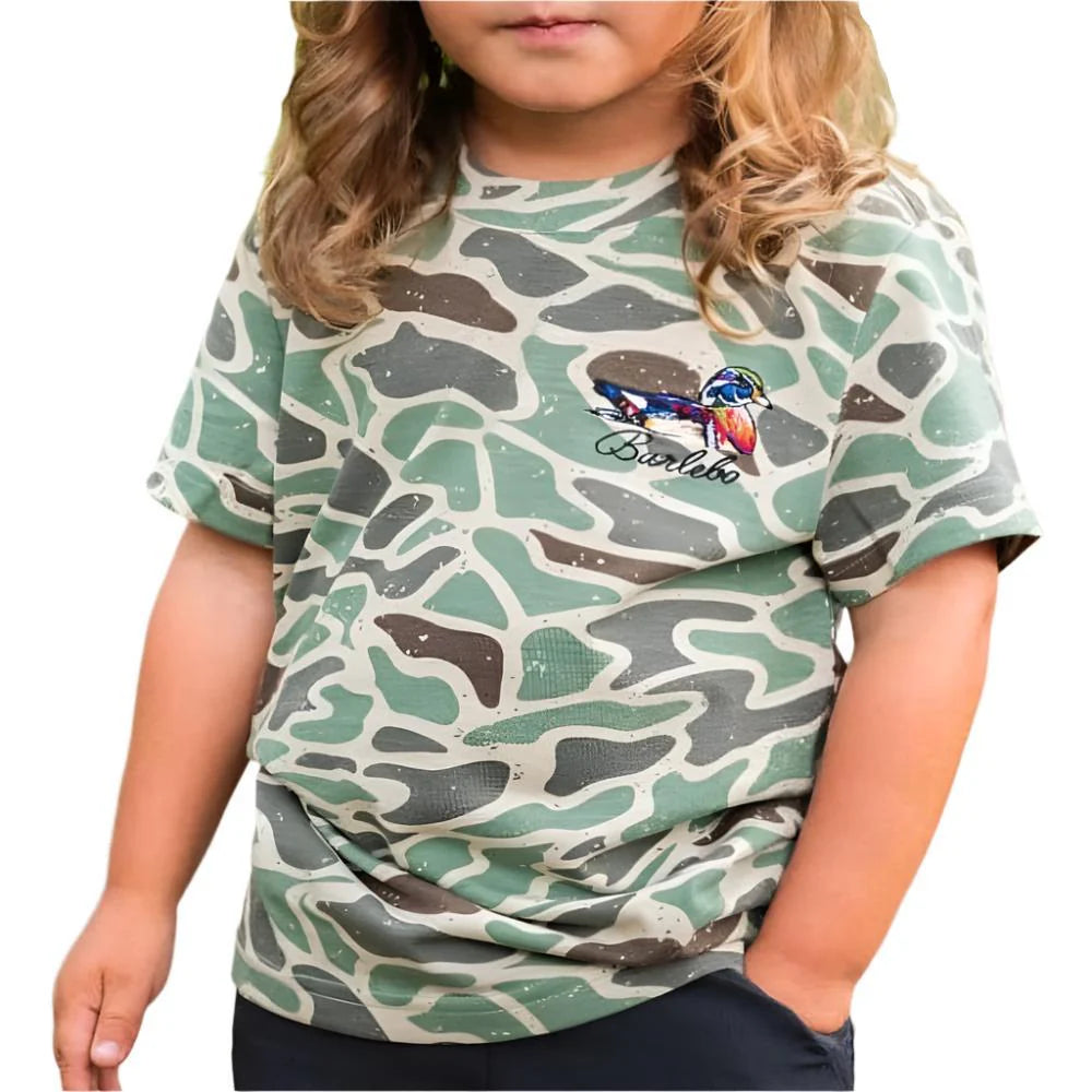 Youth Retro Duck on Water Tee