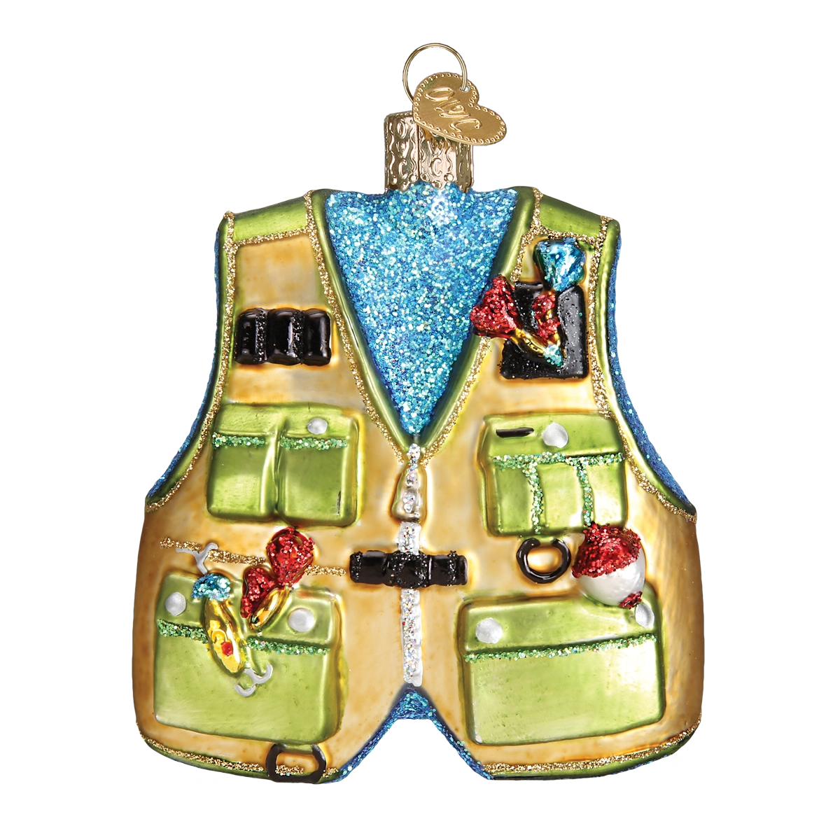 Fishing Vest Ornament