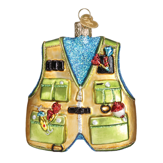 Fishing Vest Ornament