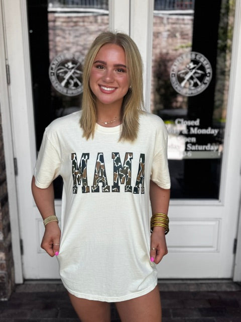 Camo MAMA Tee